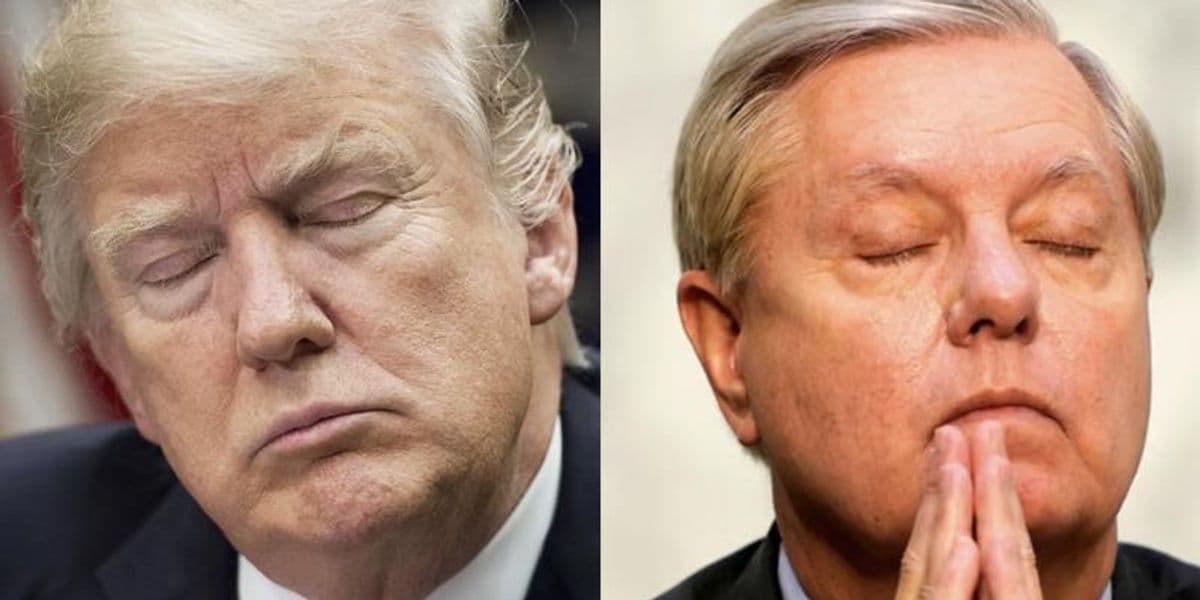 Fact Check: Trump Is Now Commanding His Cabinet and Loyalists to Wear Trump Golden Bust' Pins Instead of American Flag Pins.