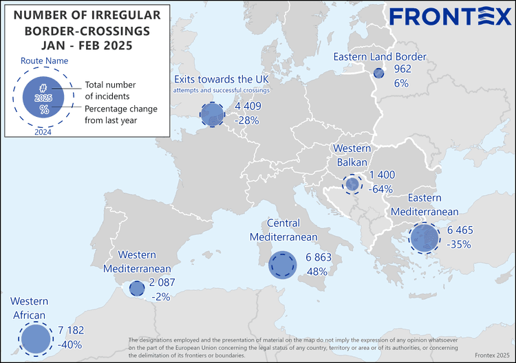 Fact Check: Irregular migration is a significant issue in Europe.