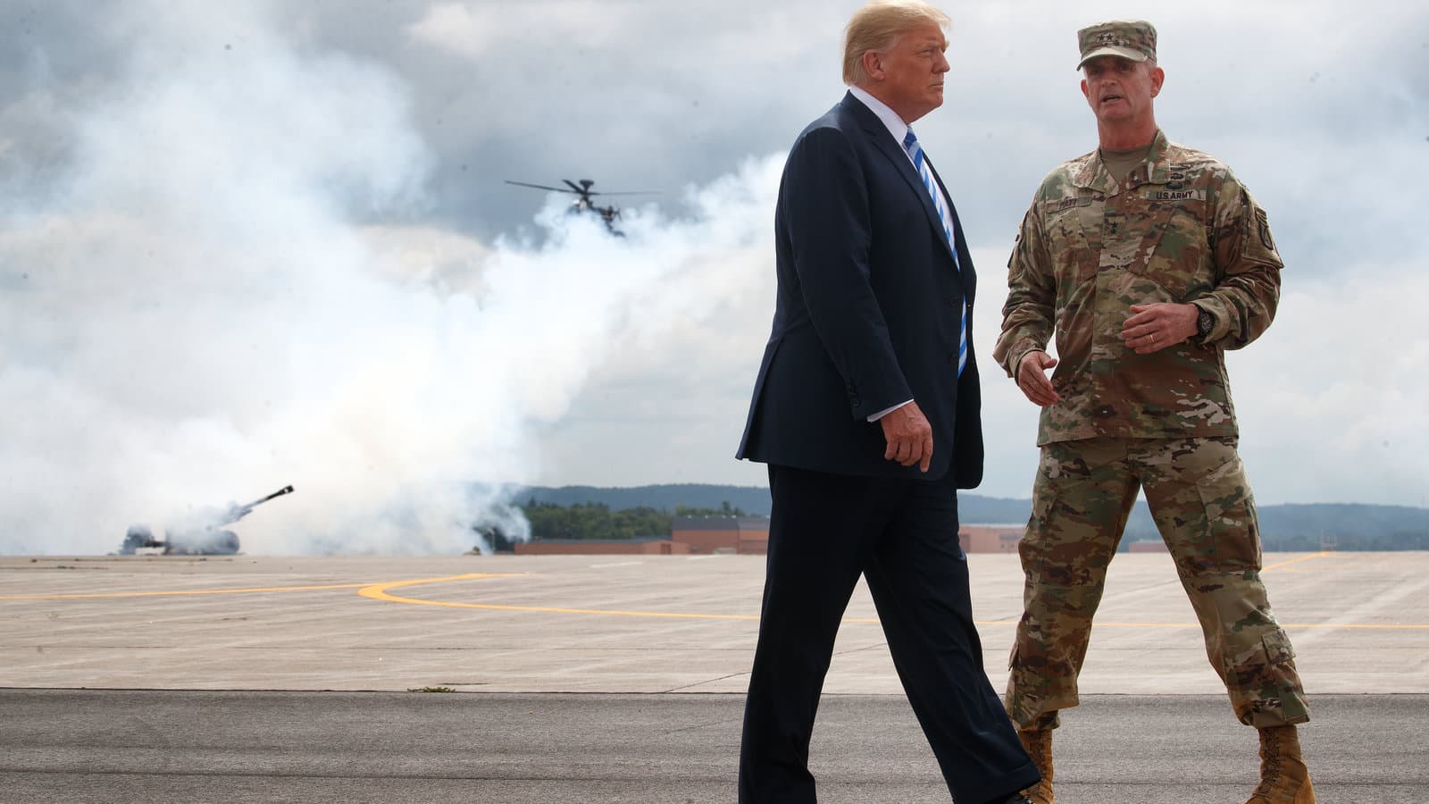 Fact Check: Trump wants a 4 mile parade for his birthday 