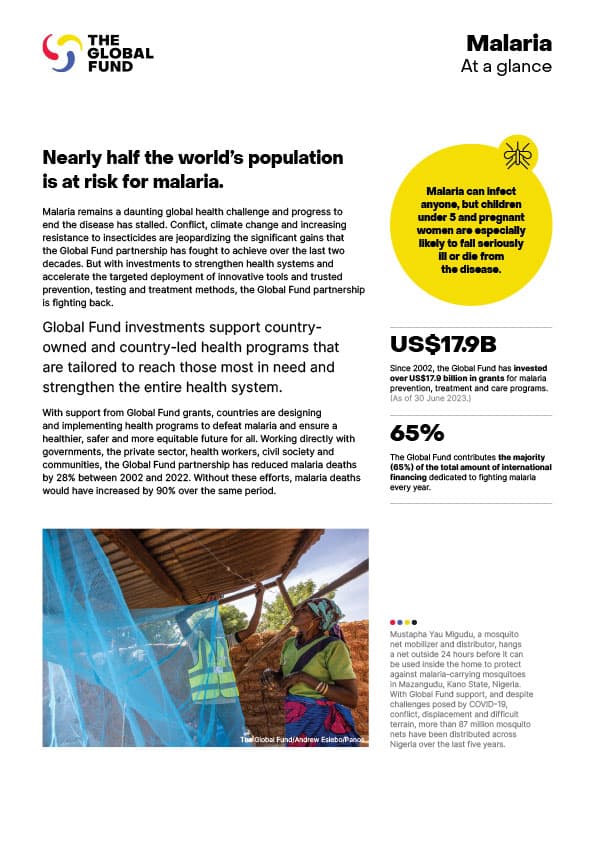 Fact Check: Malaria, tuberculosis, and HIV/AIDS are major global health threats.