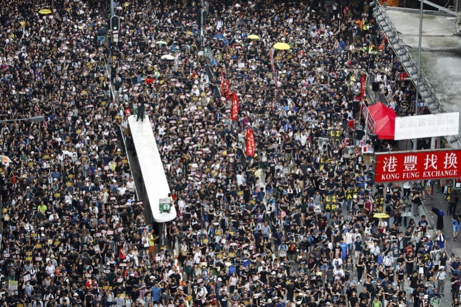 Fact Check: Protests in Hong Kong attracted over a million participants in the past.