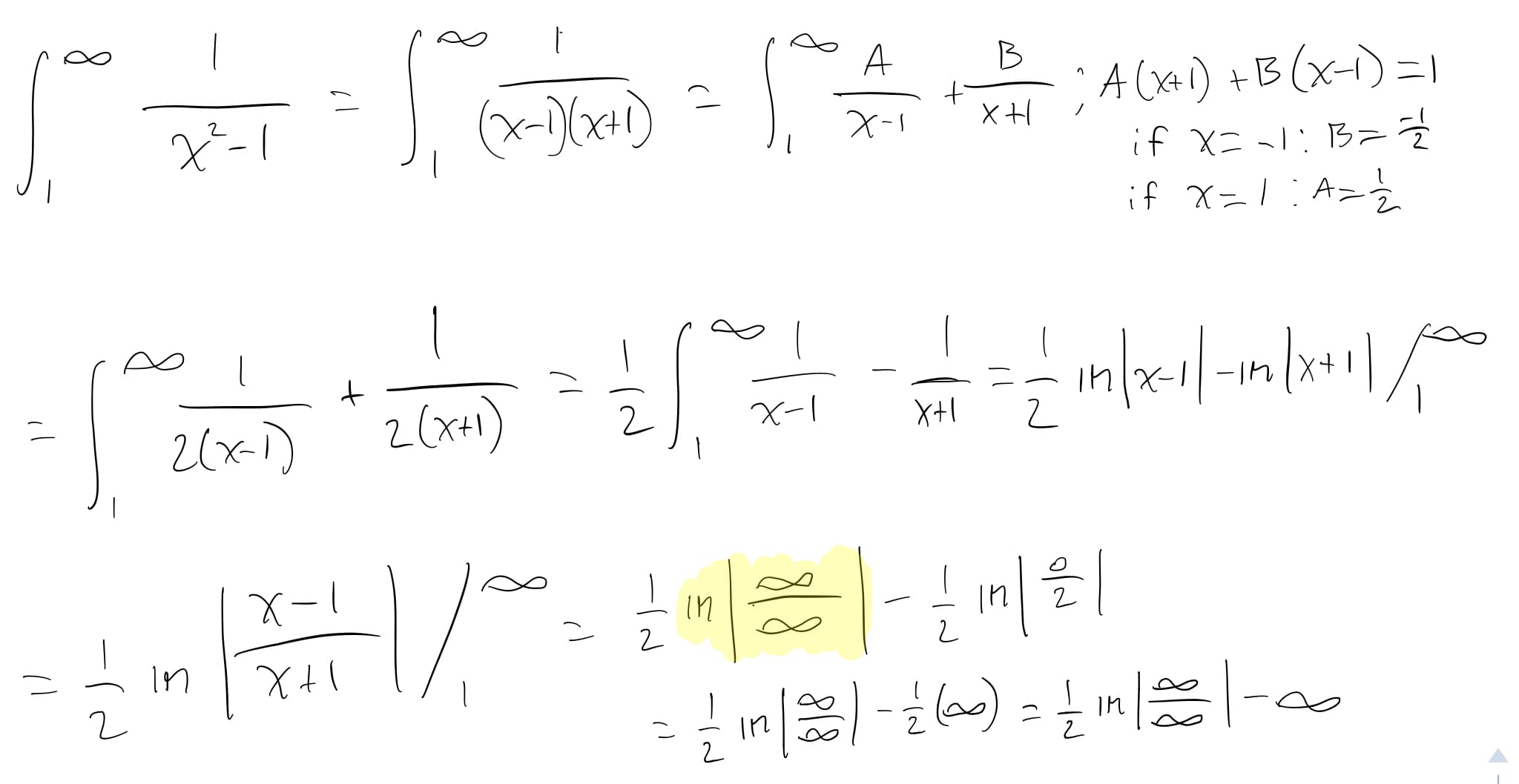 Fact Check: Is ln 0 infinity?