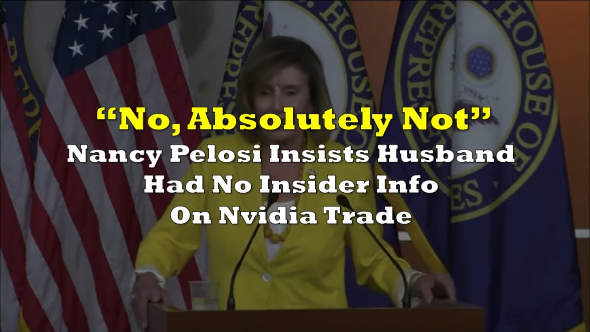 Fact Check: nancy pelosi
 doesnt do insider training