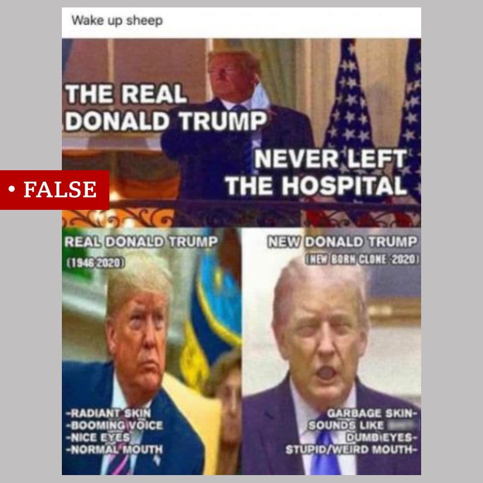 Fact Check: donald trump rigged the  election


