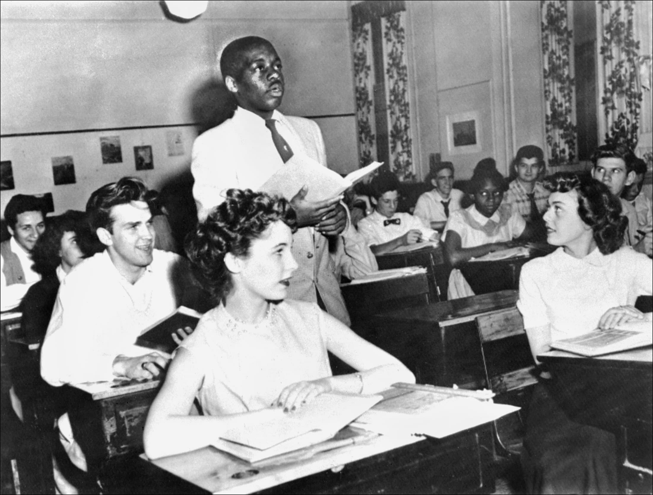 Fact Check: The Supreme Court's Brown v. Board of Education ruling occurred in 1954.