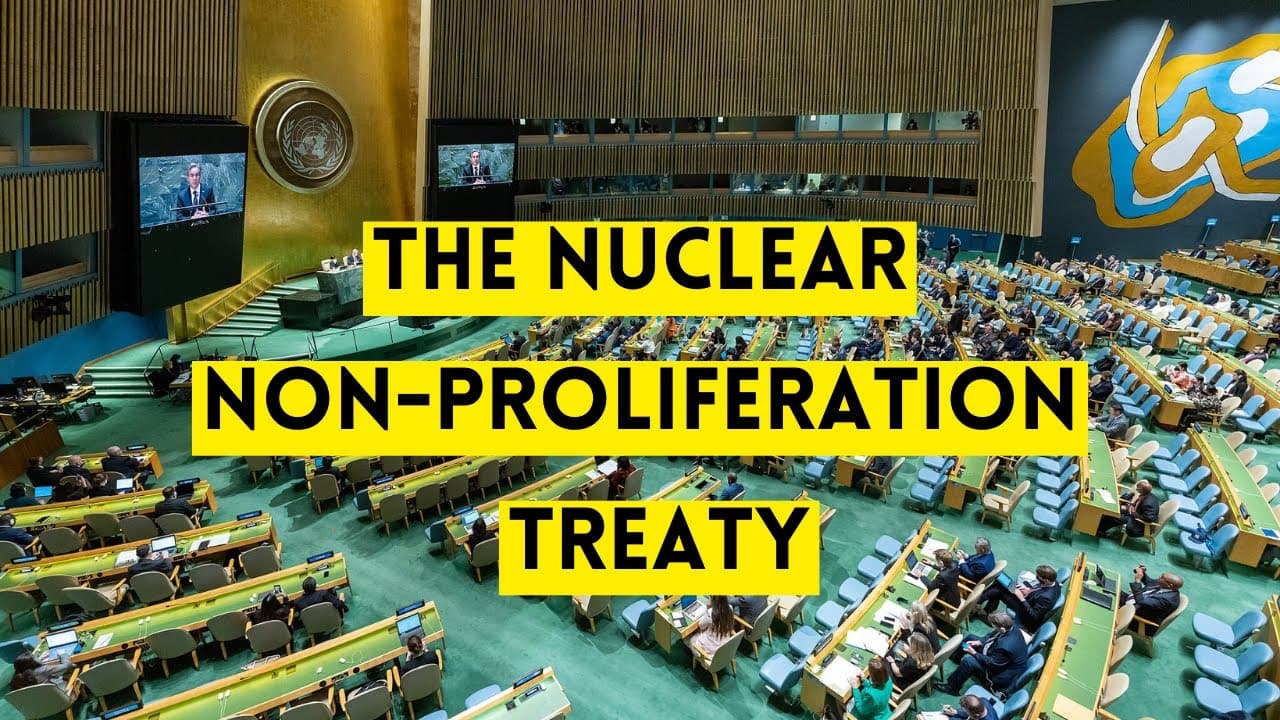 Fact Check: The Treaty on the Non-Proliferation of Nuclear Weapons aims to prevent nuclear weapon spread.
