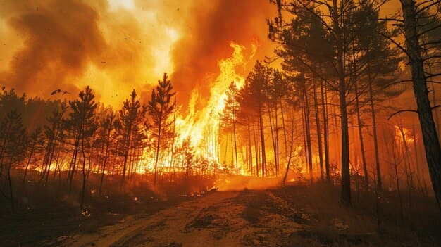 Fact Check: Wildfires can be exacerbated by extreme heat and drought conditions.