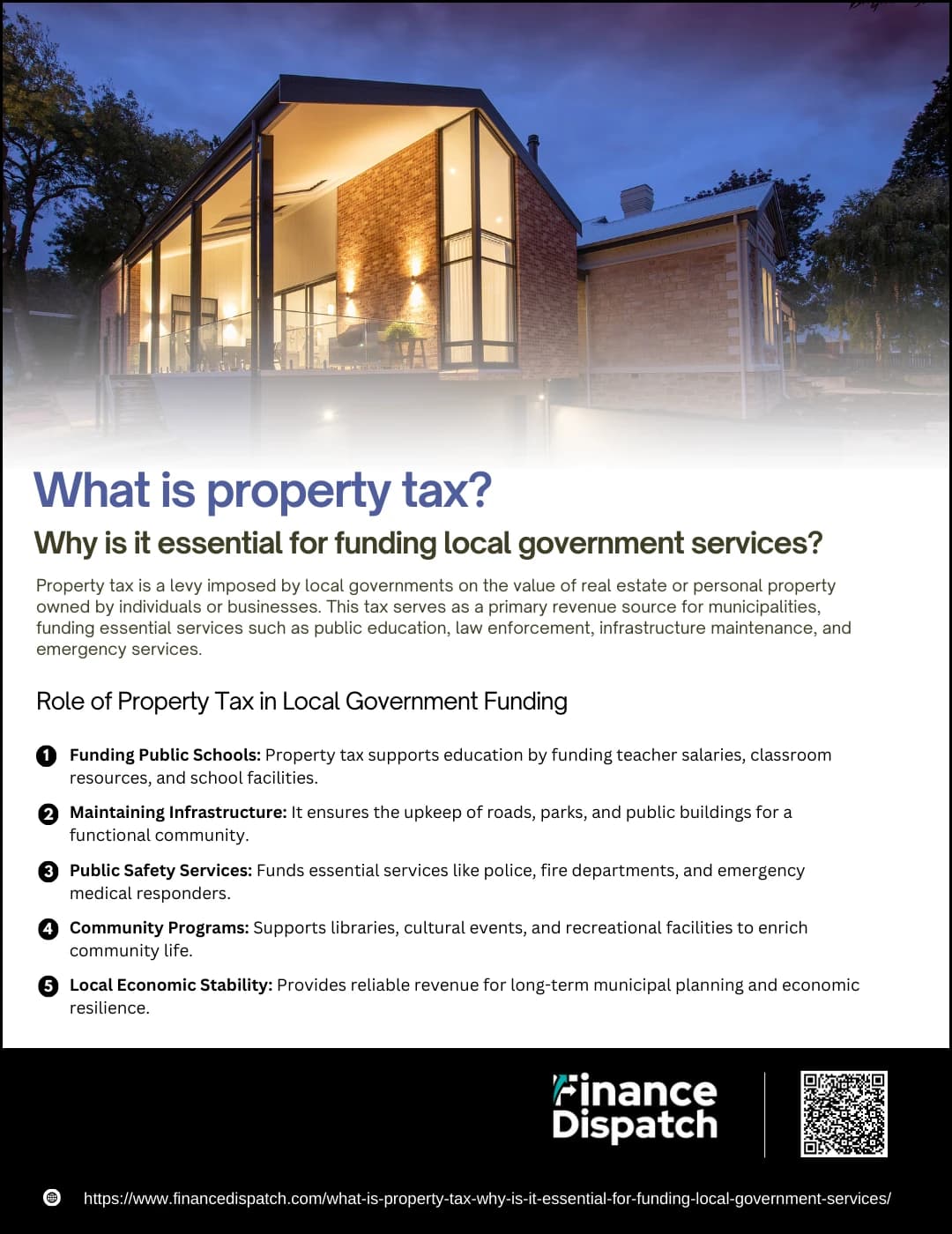 Fact Check: Property taxes are a significant source of revenue for local governments.