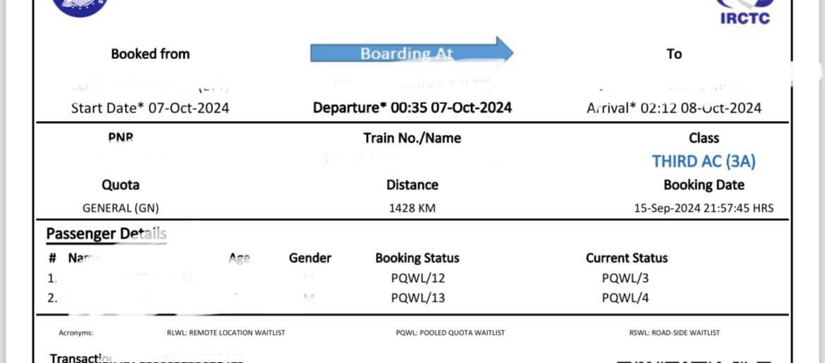 Fact Check: Is pqwl ticket will confirm?