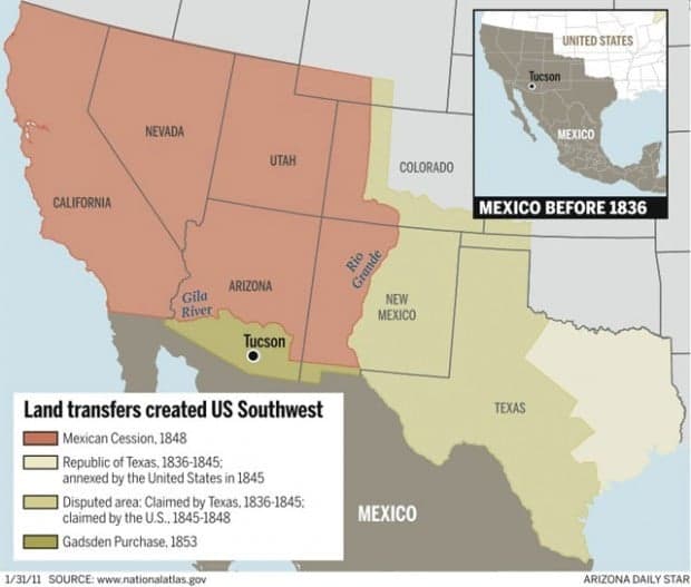 Fact Check: Did the United States, by their own laws at the time, illegally steal Mexican land before the Mexican-American war?