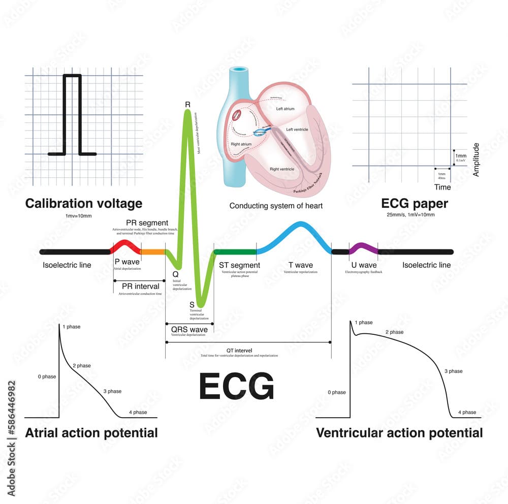Fact Check: Is qrs ventricular depolarization?