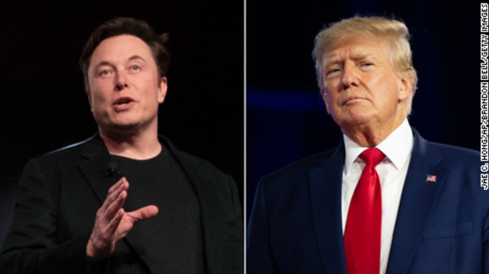 Fact Check: Trump and Musk were caught cuddling on inauguration night in Trump's bedroom.
