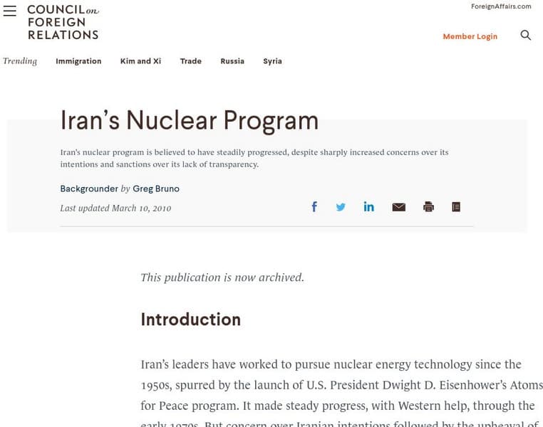 Fact Check: The United States has a history of complex relations with Iran.