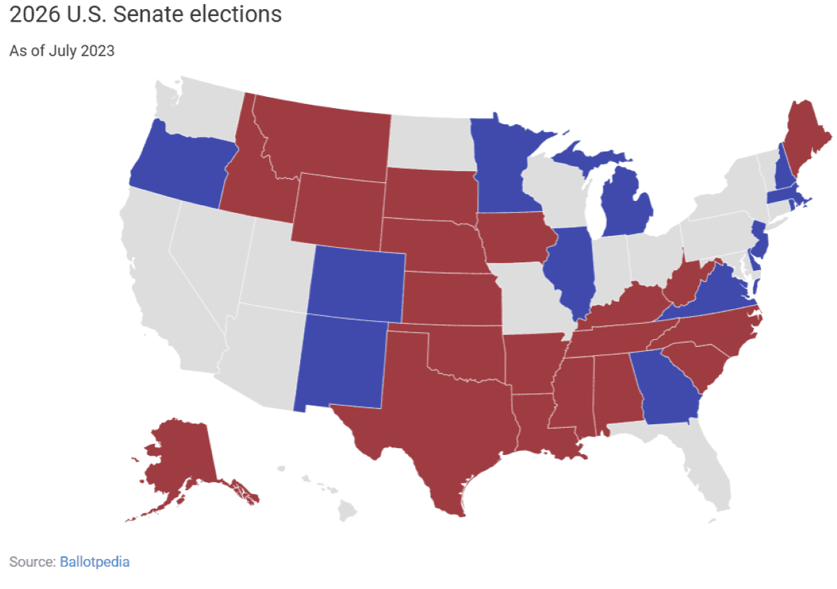 Fact Check: The 2026 midterm elections will occur on November 8, 2026.