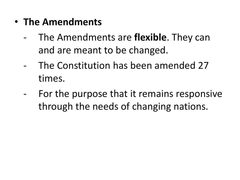 Fact Check: The US Constitution has been amended 27 times.
