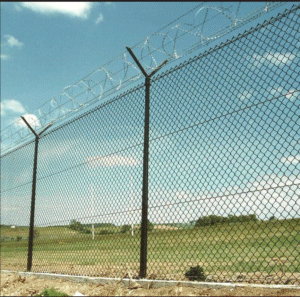Fact Check: Chain-link fences are commonly used in detention facilities.