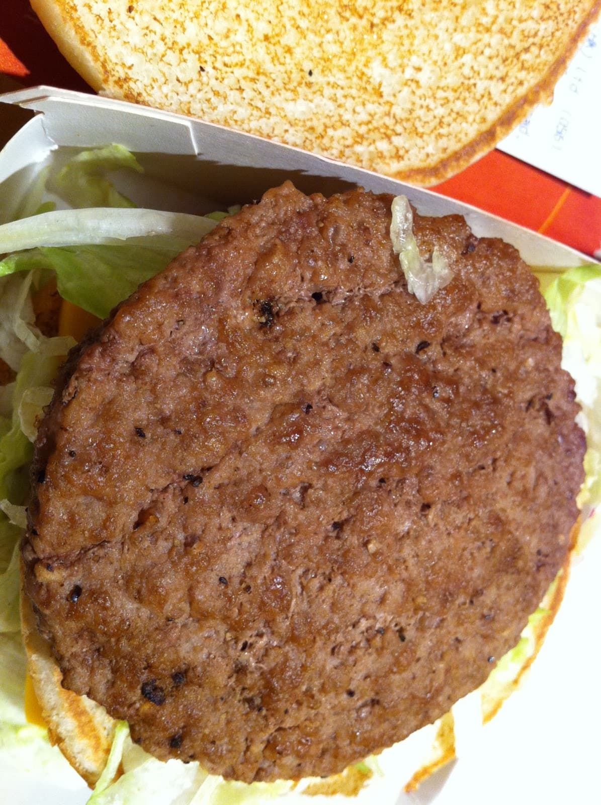 Fact Check: Is the McDonald's burger all meat patty? 