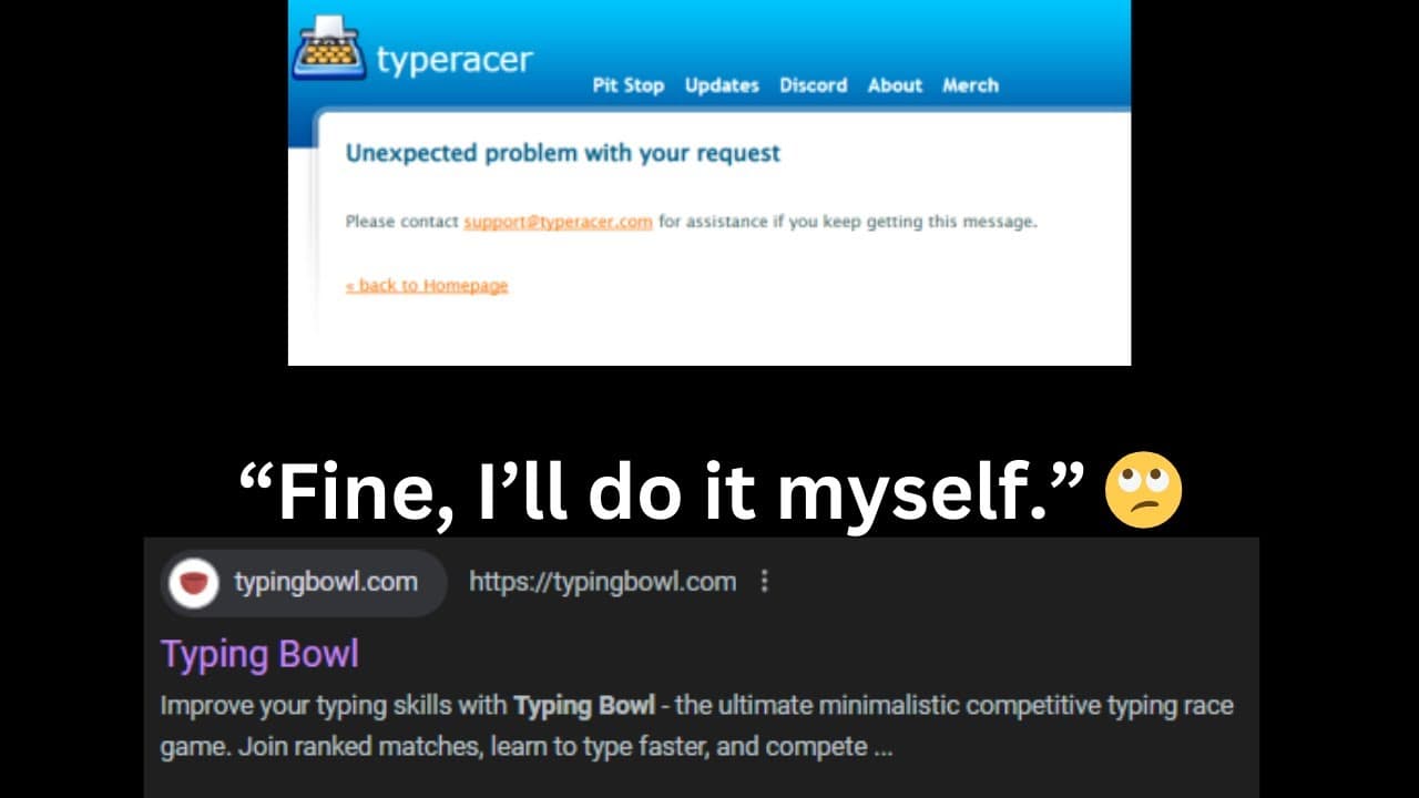 Fact Check: Is typeracer down?