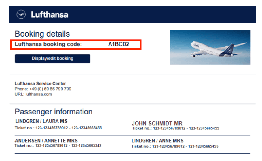 Fact Check: Airlines store customer data including names and contact details.