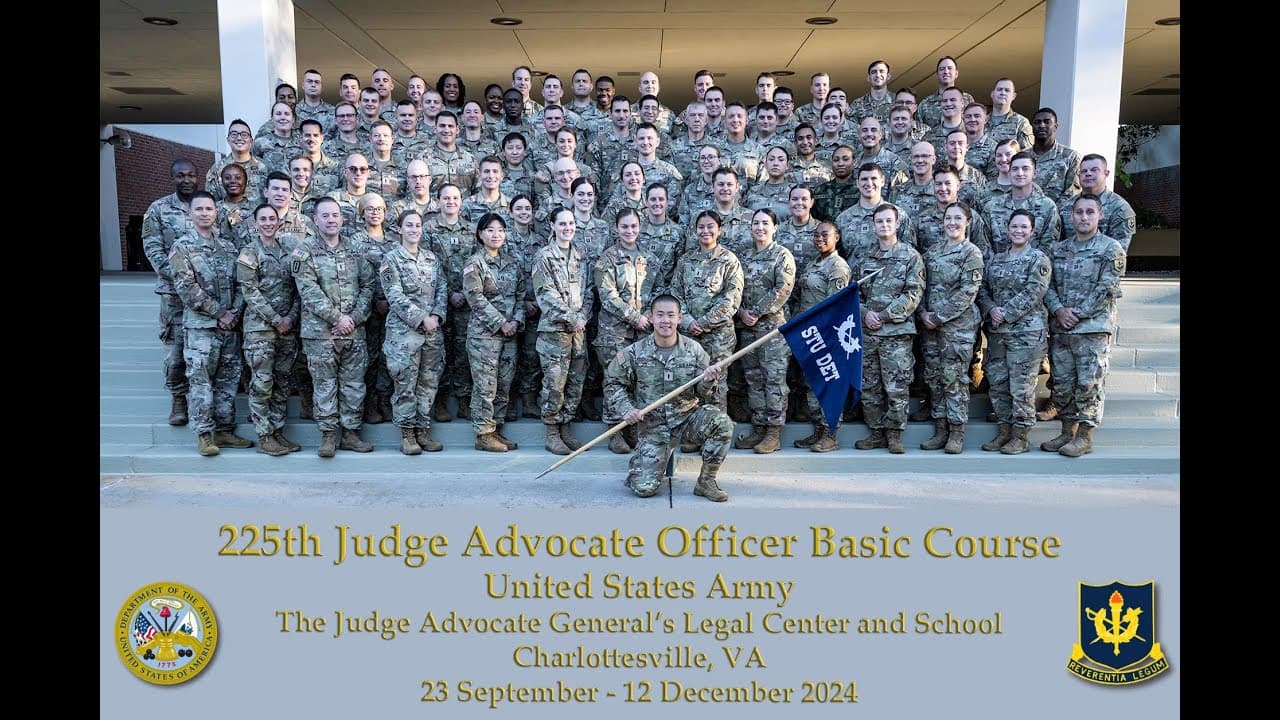 Fact Check: Training for National Guard Judge Advocate General officers takes approximately six weeks.