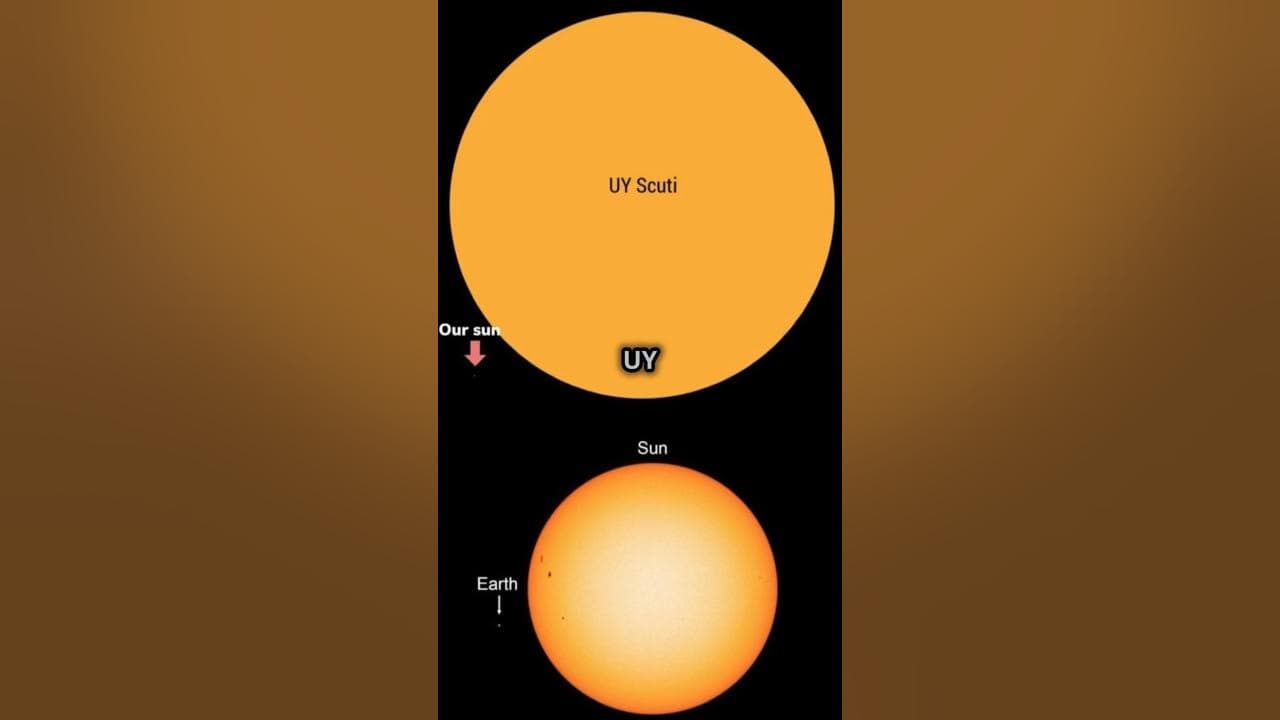Fact Check: Is uy scuti the biggest star?
