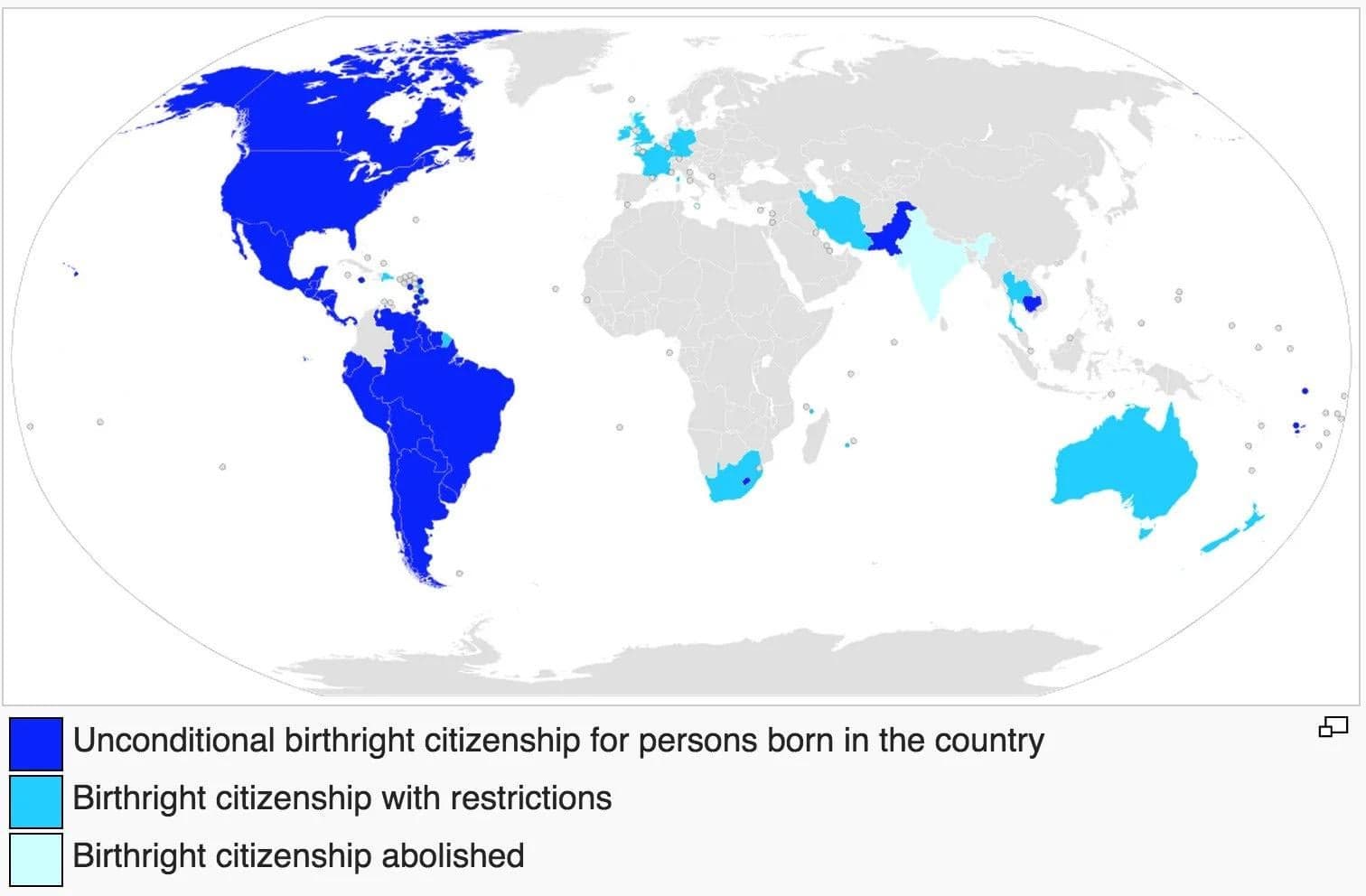 Fact Check: Birthright citizenship is recognized in several countries worldwide.