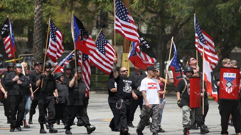 Fact Check: The United States is transforming into a fascist and neo-Nazi state.