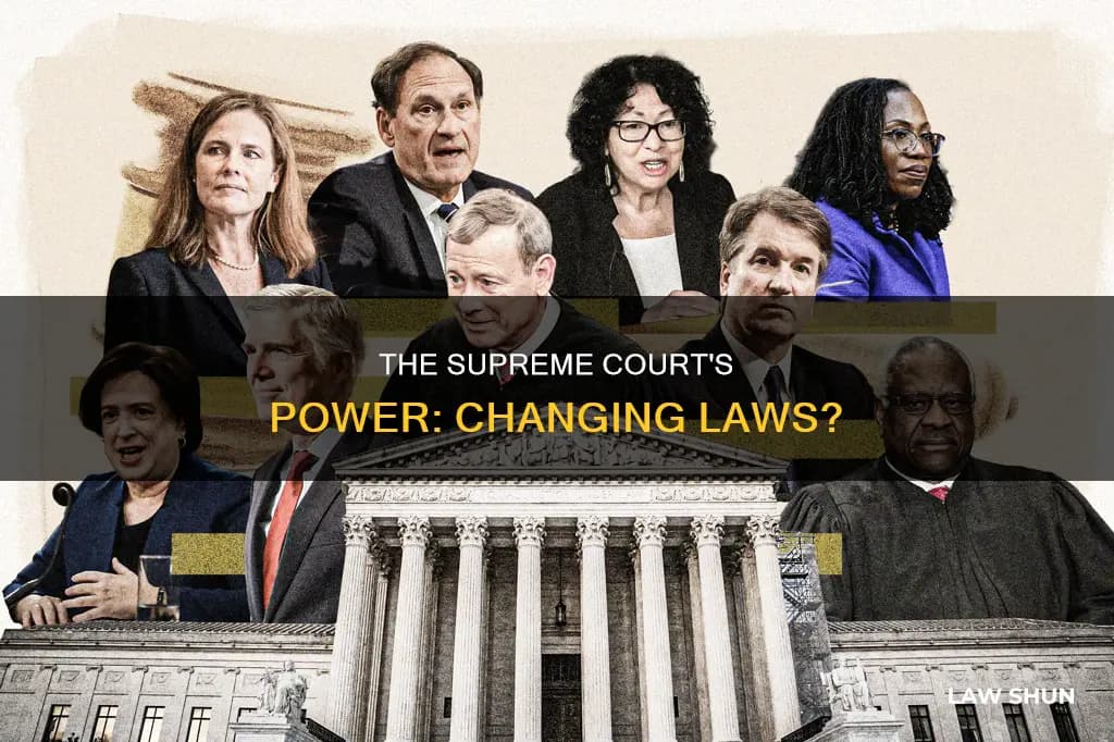 Fact Check: The Supreme Court can rule on the constitutionality of state laws.