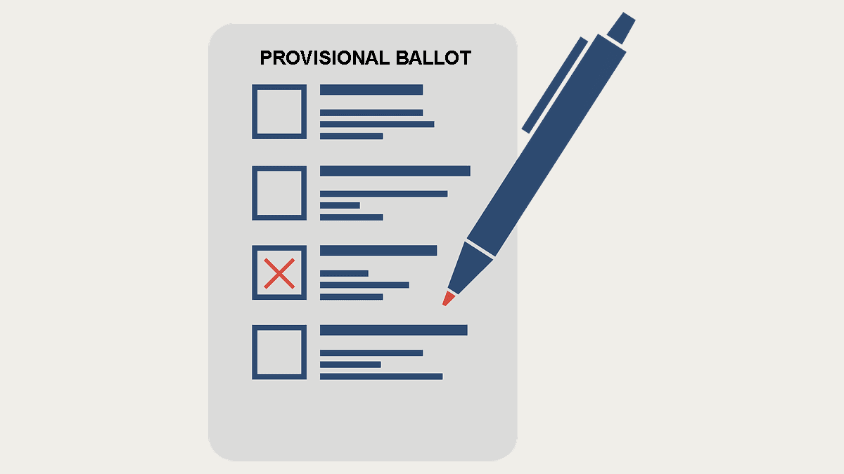 Fact Check: Provisional ballots are used when voter eligibility is in question.