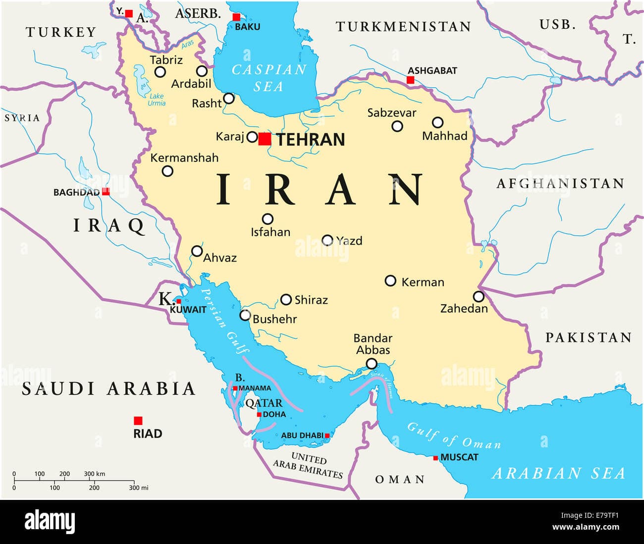 Fact Check: Iran is a country located in the Middle East.