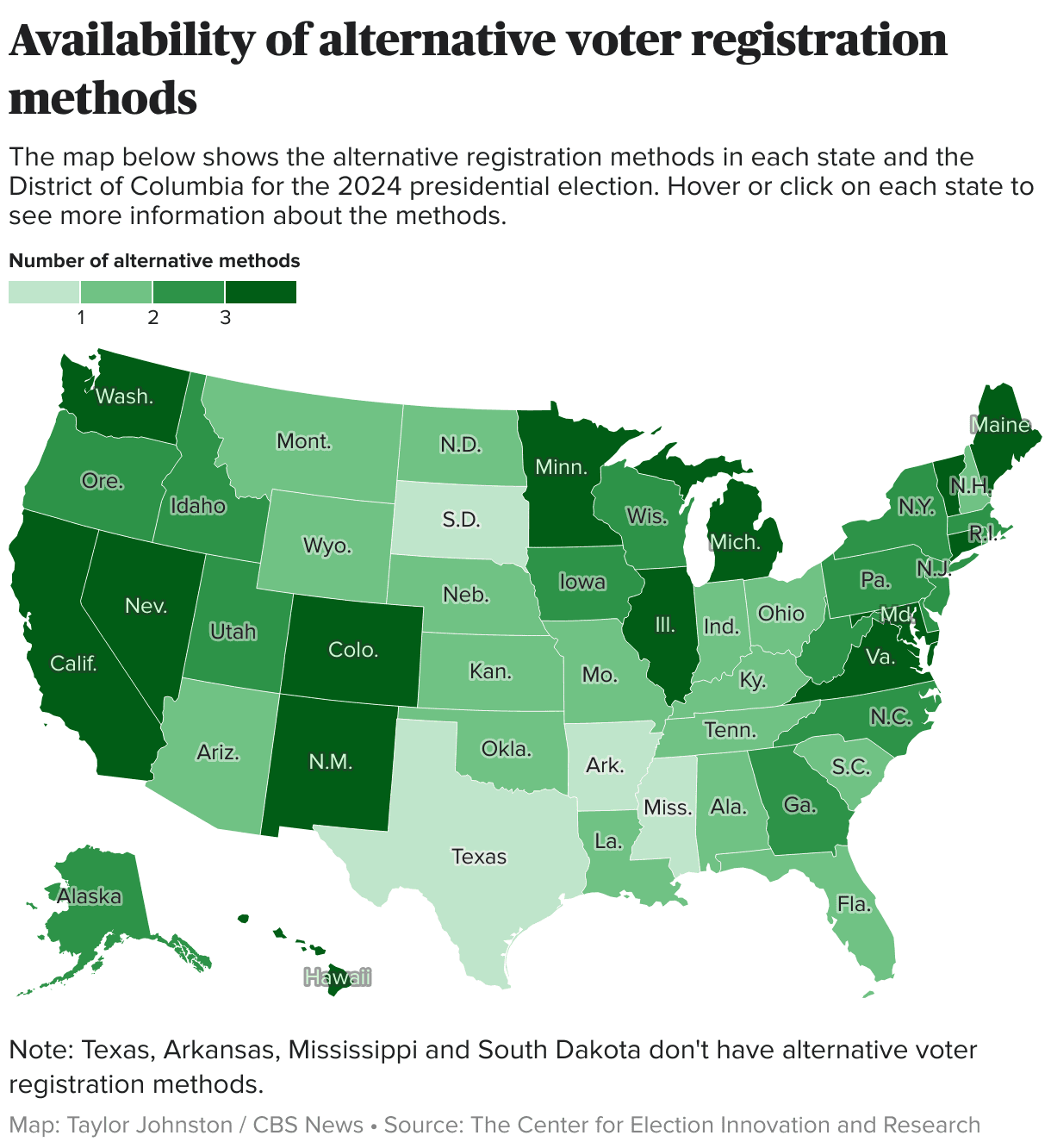 Fact Check: Voter registration requirements vary by state in the U.S.