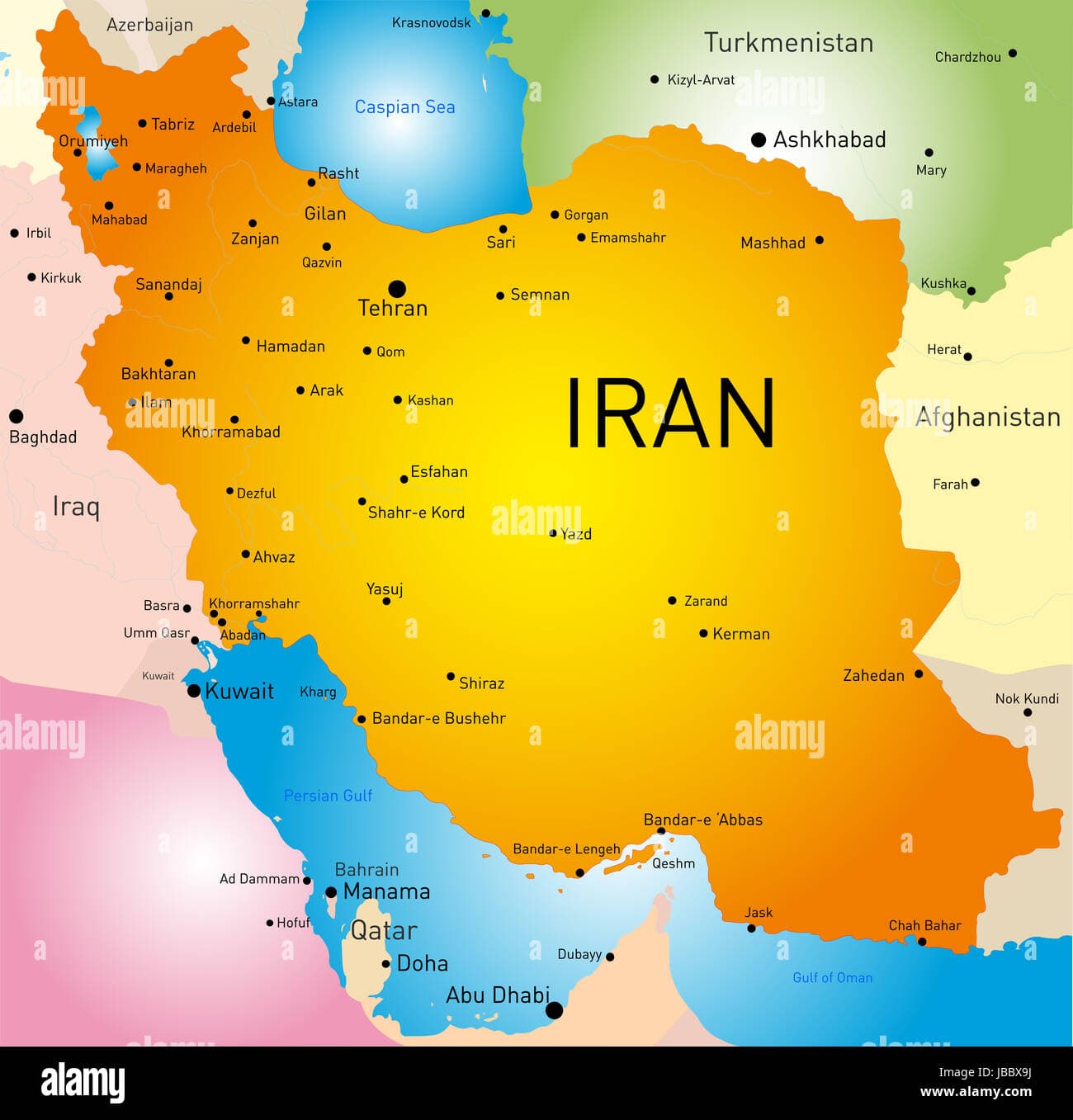 Fact Check: Iran is a country located in Western Asia.