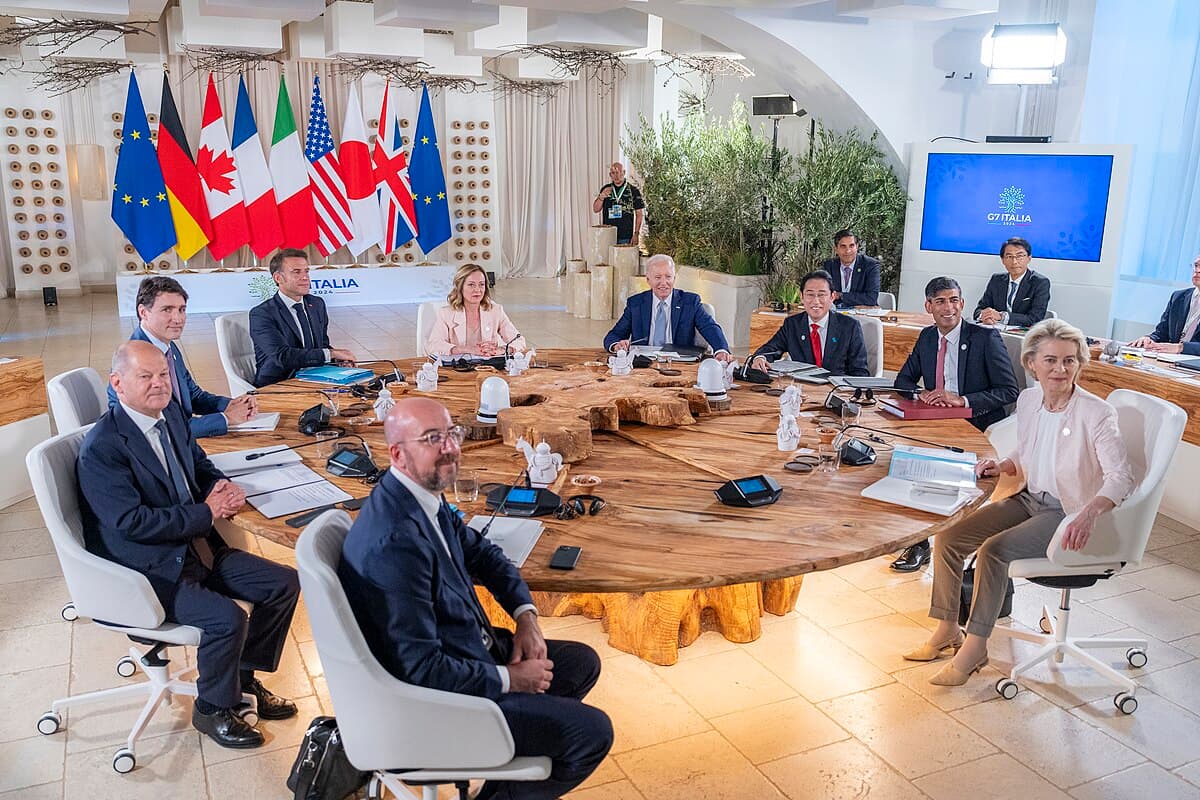 Fact Check: The Group of Seven (G-7) nations account for about 30% of global GDP.