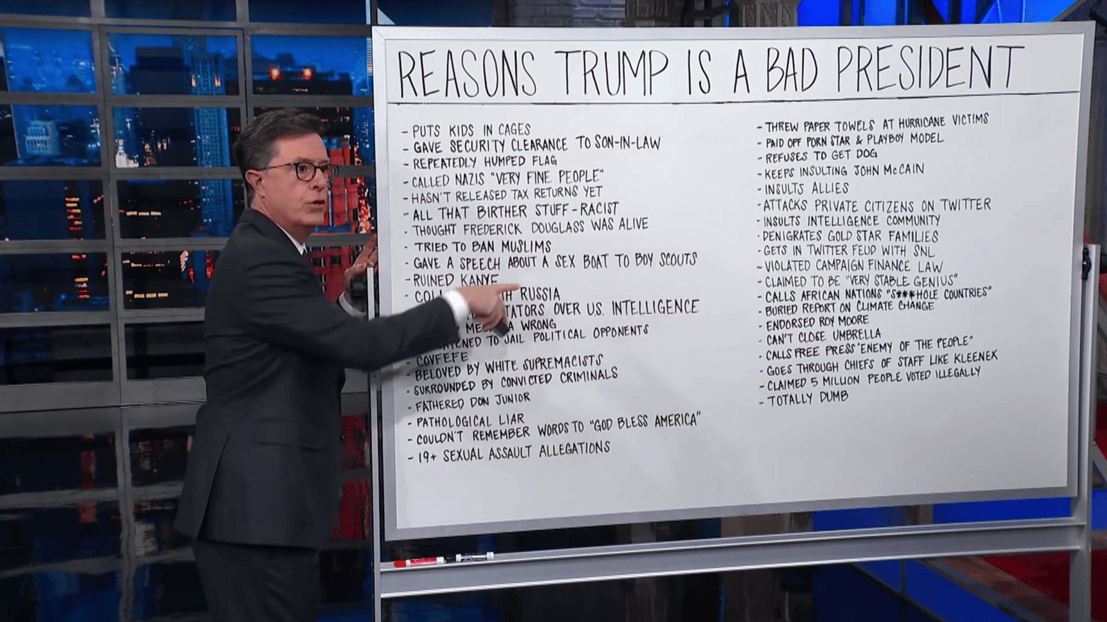 Fact Check: Trump is bad.