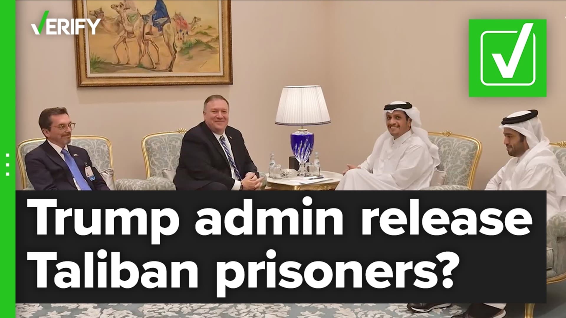 Fact Check: did trump release the new ruler of Afghanistan in 2018?