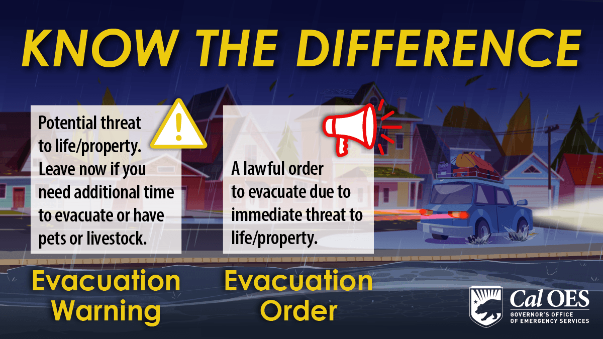 Fact Check: Evacuation orders are issued during hazardous situations to protect residents.