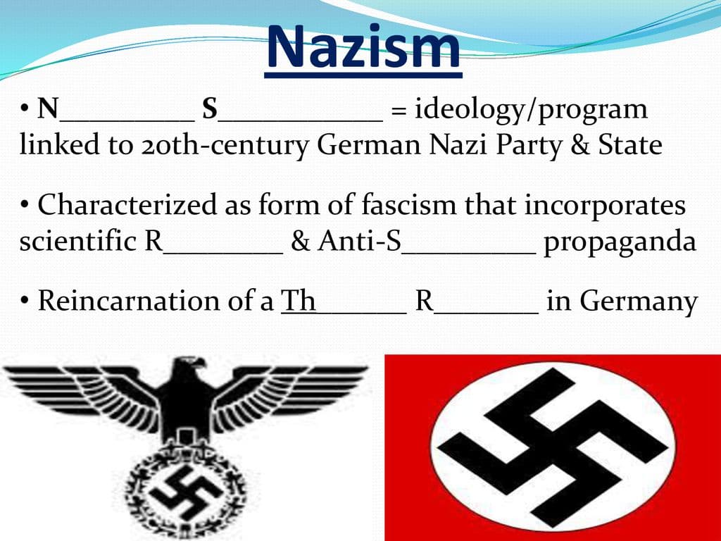 Fact Check: Nazism is associated with Adolf Hitler and the German Nazi Party.