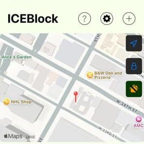 Fact Check: Approximately 95,200 users were reported for the ICEBlock app.