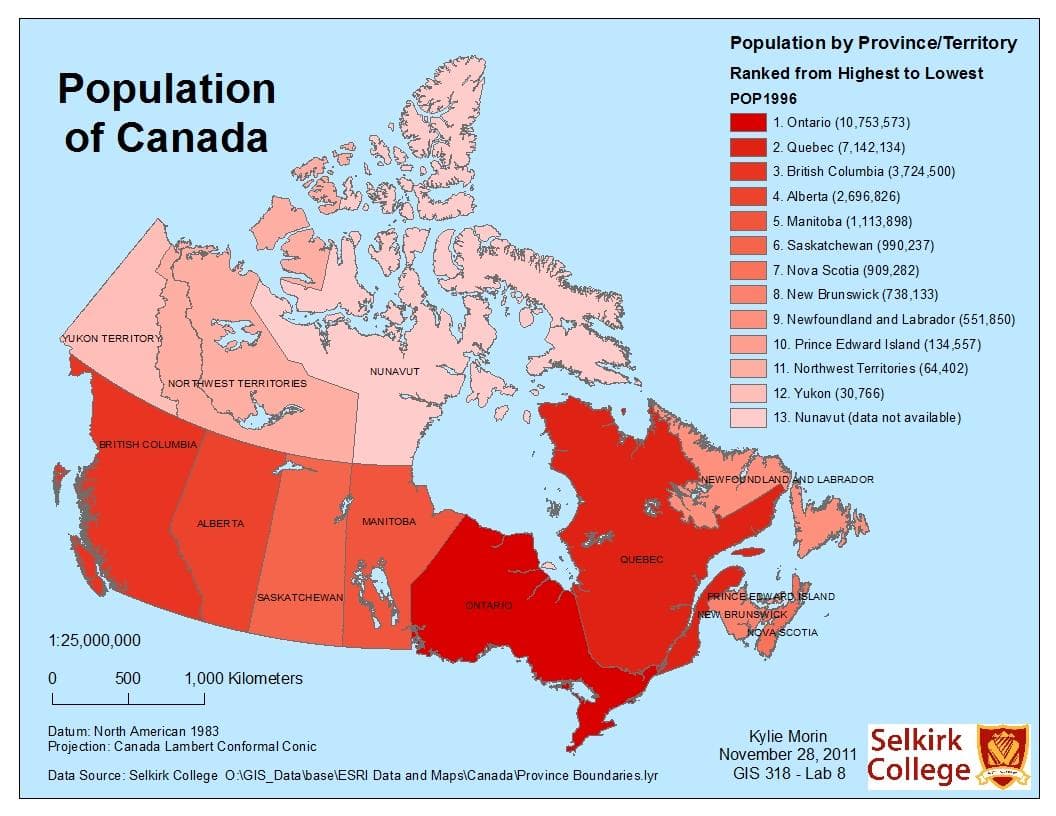 Fact Check: Canada has a population of nearly 42 million inhabitants.