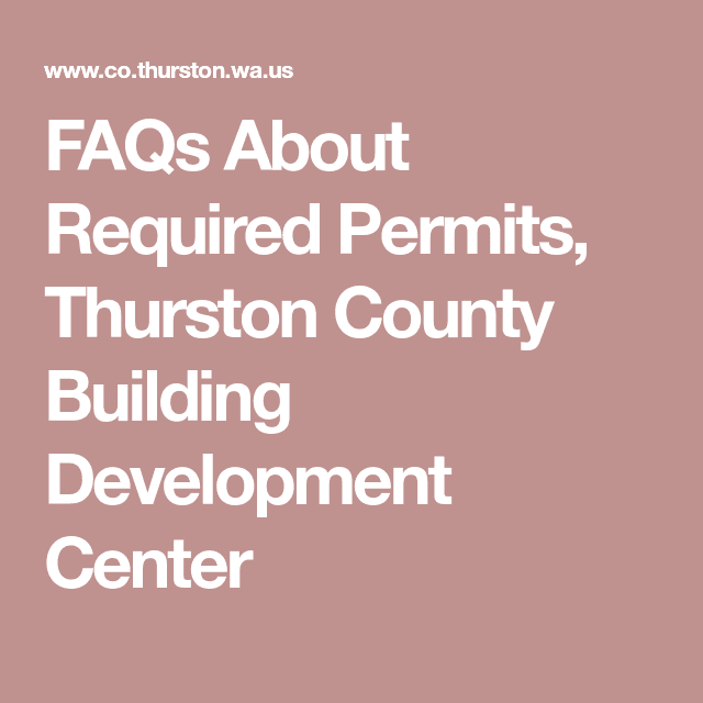 Fact Check: Development fees are often required for building permits.