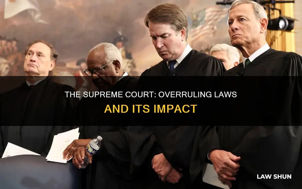 Fact Check: The Supreme Court can overrule lower court decisions.