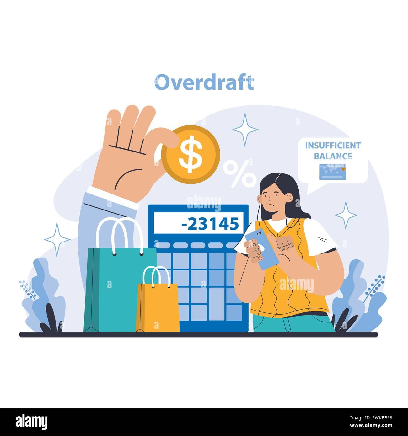 Fact Check: Overdraft fees can occur when insufficient funds are in a bank account.