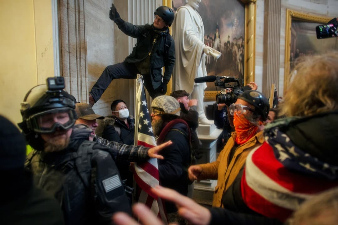 Fact Check: The January 6 insurrection involved a violent breach of the U.S. Capitol.