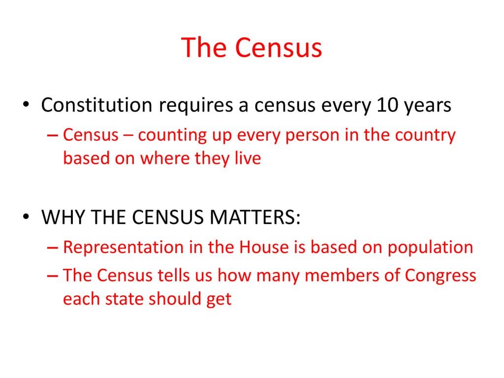 Fact Check: The U.S. Constitution mandates a census every ten years.