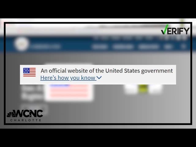 Fact Check: The United States Government has an official website.