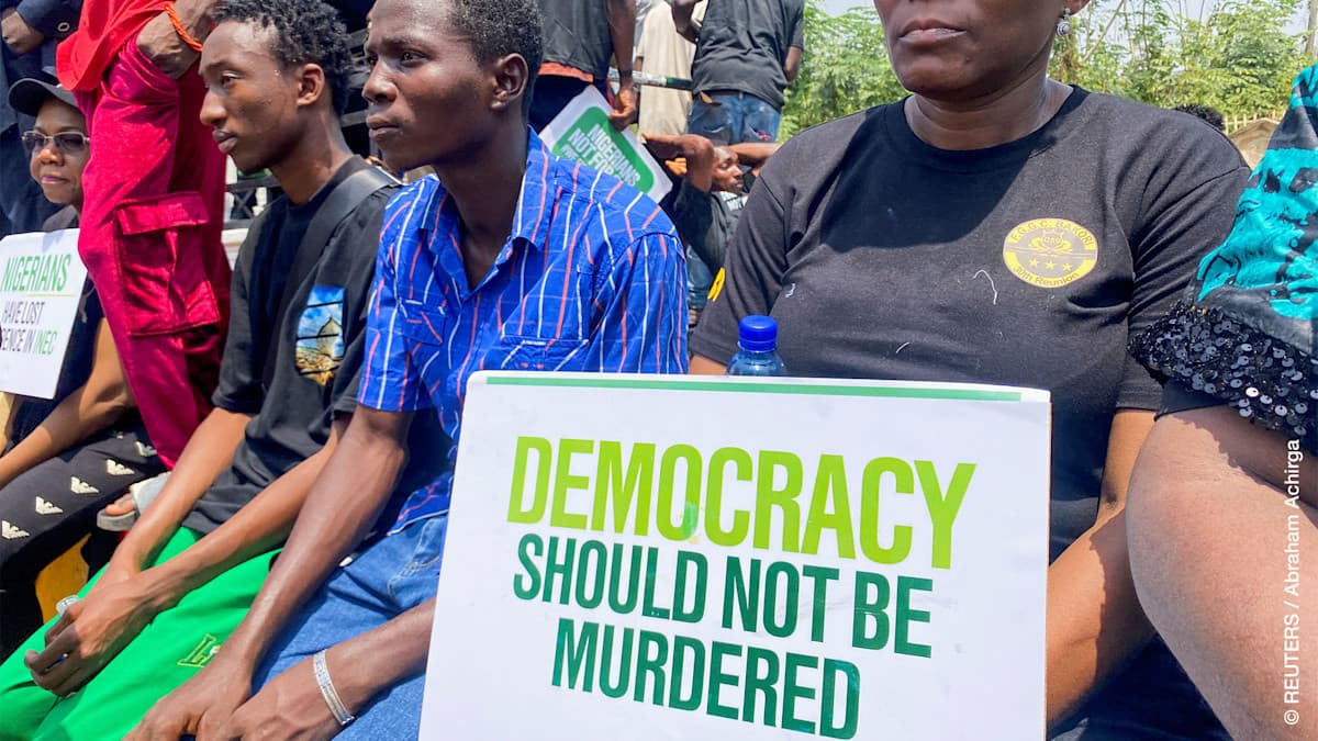 Fact Check: Democracy can face threats from internal and external factors.
