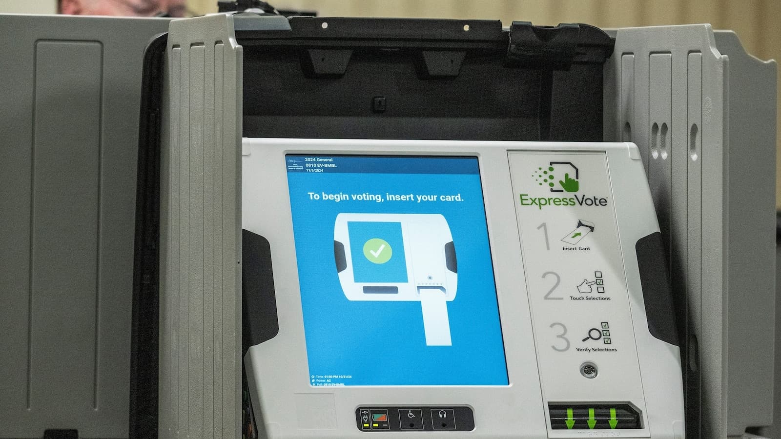 Fact Check: Voting machines can be vulnerable to hacking if not properly secured.
