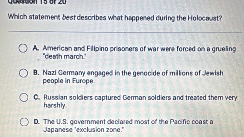 Fact Check: The Holocaust involved the systematic persecution of Jews in Nazi Germany.