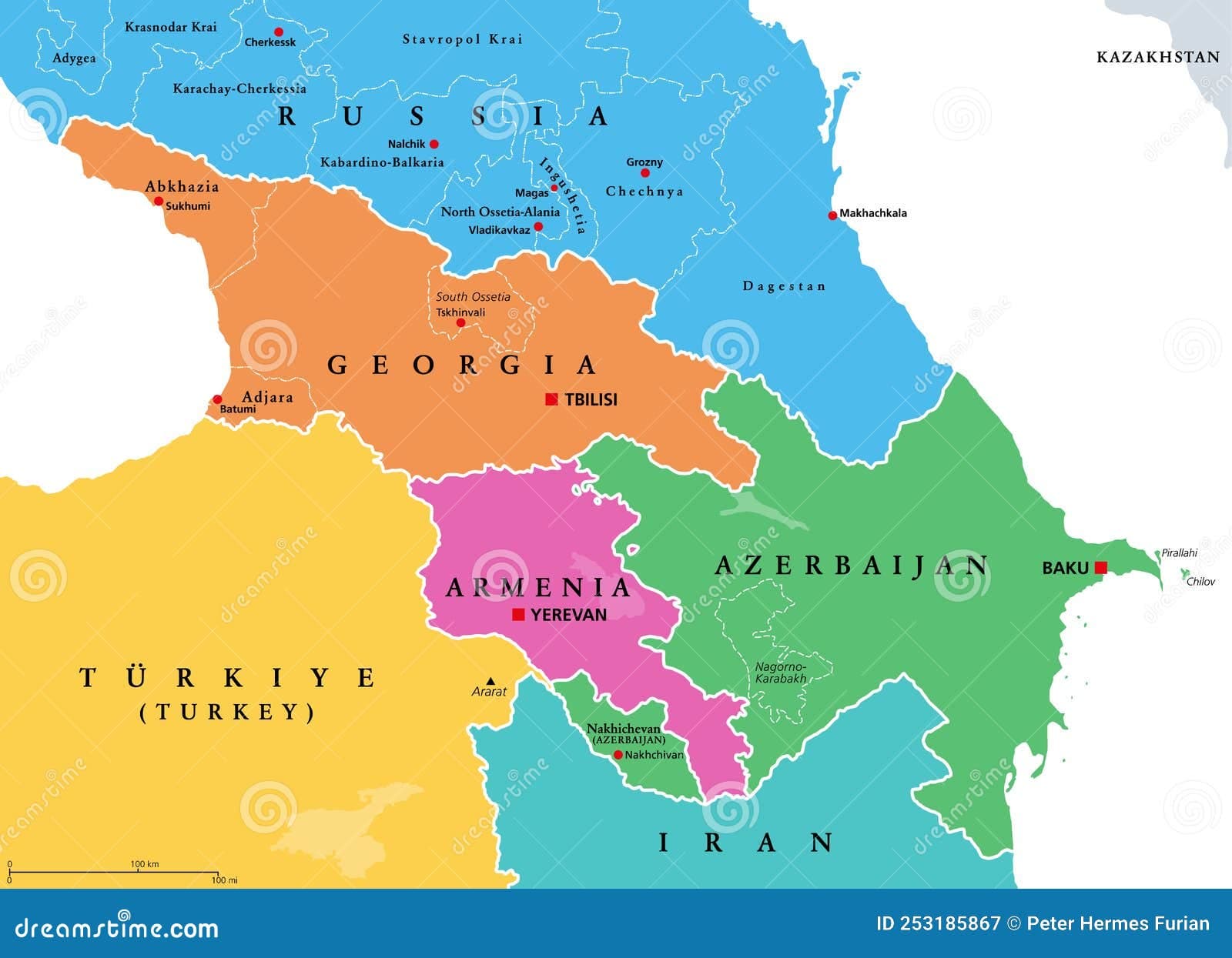 Fact Check: Armenia is located in the South Caucasus region.
