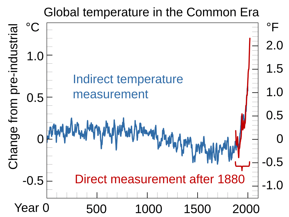 Fact Check: The Earth's average surface temperature has risen by approximately 1.1°C since 1880.